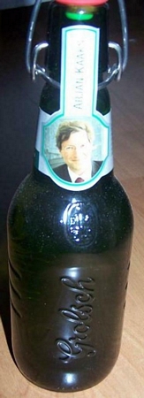 Fles - afscheid Kaaks 