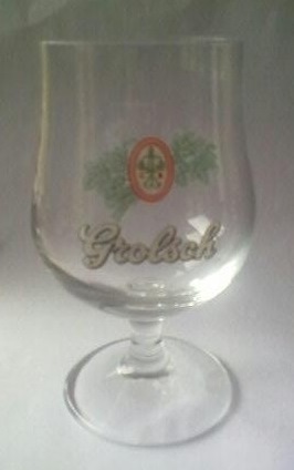 Bokbierglas met logo 