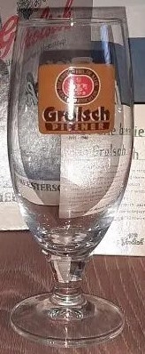 Valentijns glas etiket 1935 - 1940 