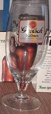Valentijns glas etiket 1945 - 1950 
