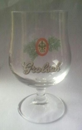 Bokbierglas met logo 