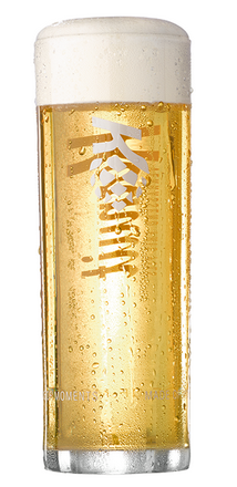 Kornuit premium pilsner (model limonade glas) (witte tekst)