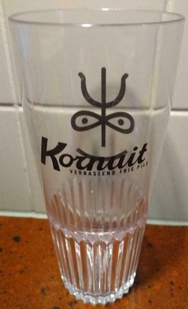 Plastic beker - Afbeelding gezicht 