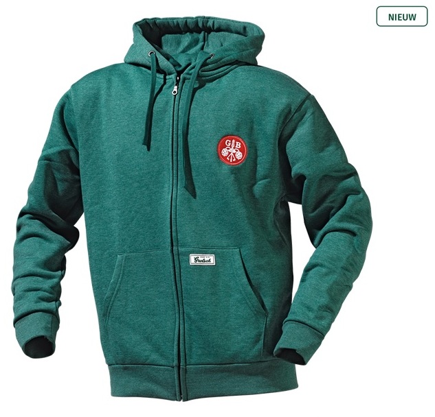 Hoodie met rits  