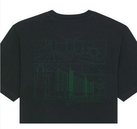 tshirt - brouwerij (zwart)