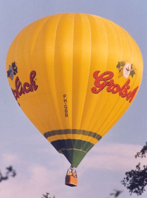 Luchtballon - geel