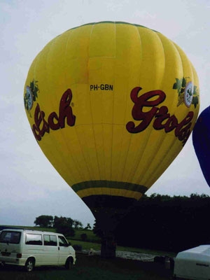 Luchtballon - geel