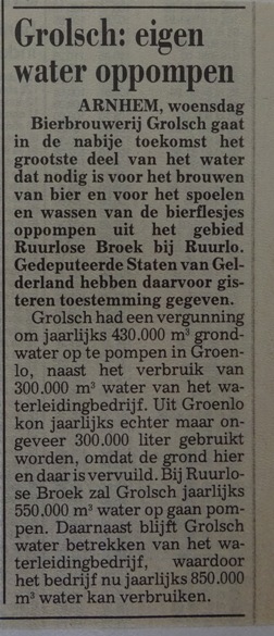 Artikel - eigen water oppompen