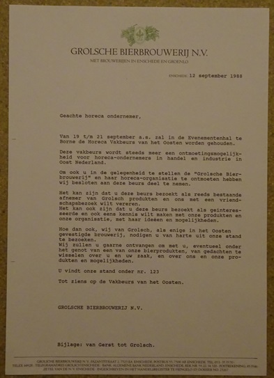 Brief september 1988