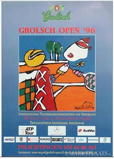 Poster - Grolsch open 1996
