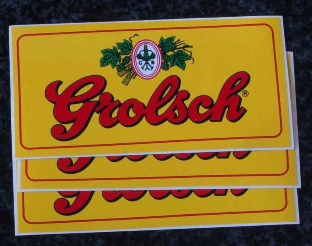 sticker - geel