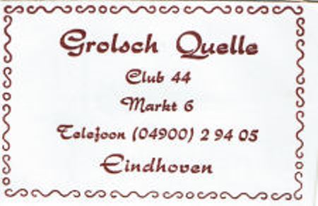 Suikerzakje - Quelle club 44