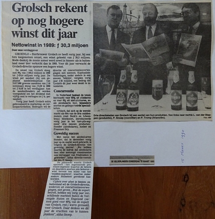 Artikel - hogere winst. 