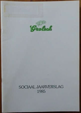 Sociaal jaarverslag 1985