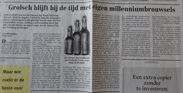Artikel - millenniumbrouwsels 