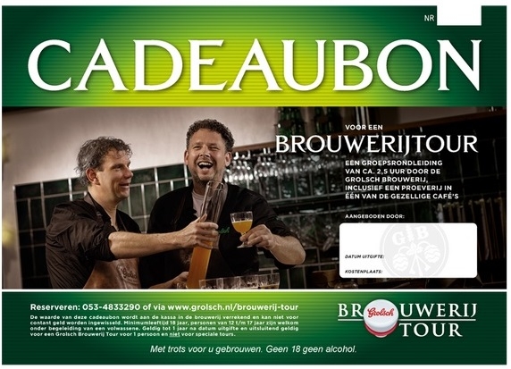 Cadeaubon brouwerijtour