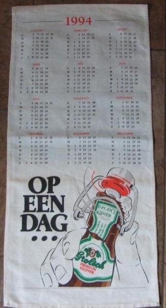 Linnen kalender - 1994  
