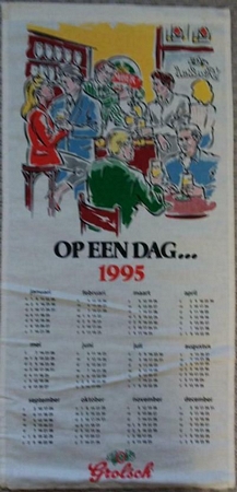 Linnen kalender - 1995