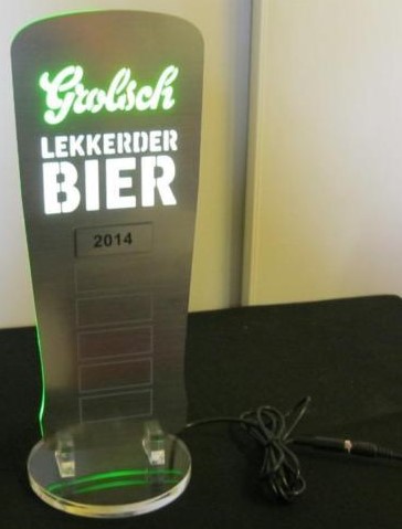 Display Lekkerder bier
