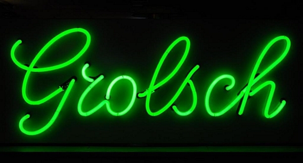 Dubbelzijdige neon