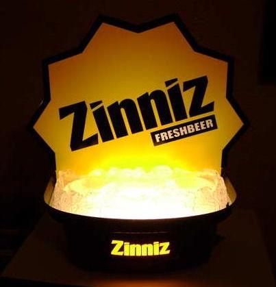 lichtbakje van Zinniz 
