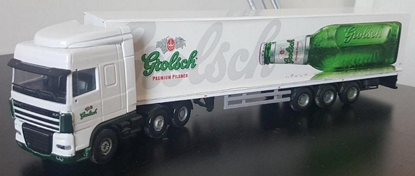 DAF XF 6x2 vrachtwagen  liggend pijpje