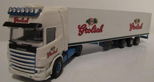 Scania Topliner met Oplegger