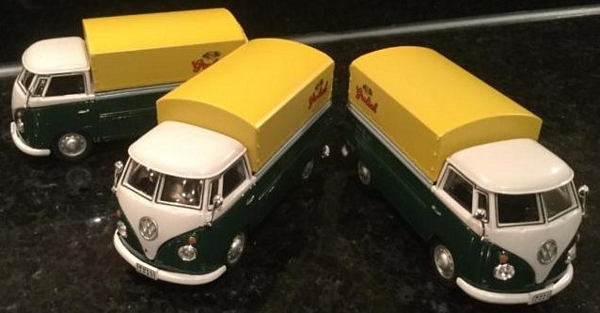 VW T1 pickup met huif