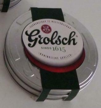 Blik met viltjes 