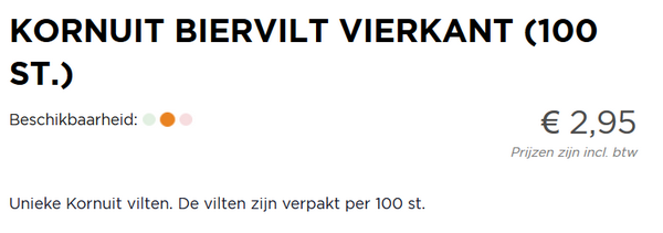 Viltje   — achterkant