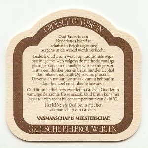Oud Bruin  — achterkant