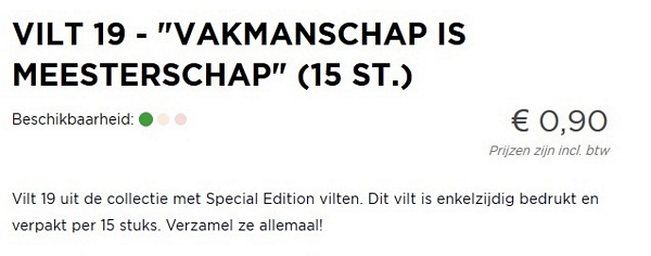 Vakmanschap is meesterschap (zwart)  — achterkant