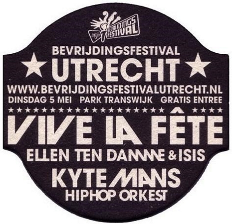Bevrijdingsfestival Utrecht 2009 — voorkant