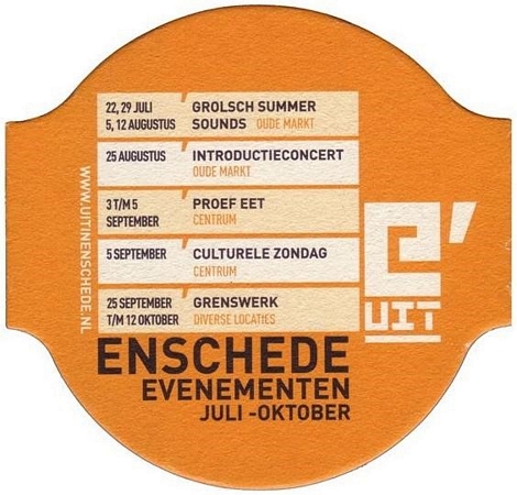 Enschede evenementen — voorkant