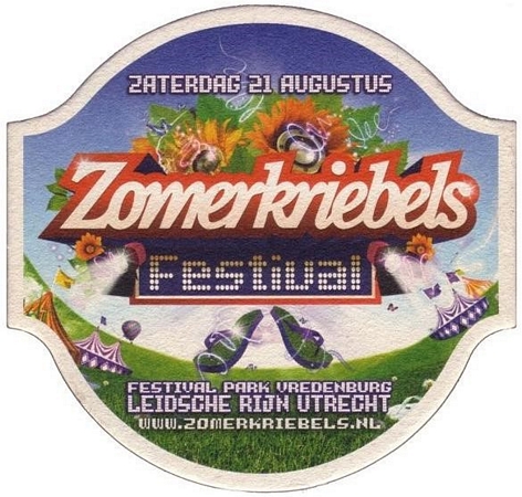 Zomerkriebels festival — voorkant