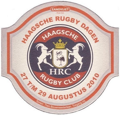 Haagsche Rugby club 2010  — voorkant