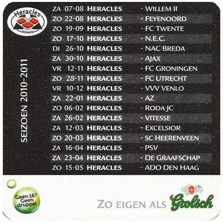 Heracles seizoen 2010-2011   — voorkant