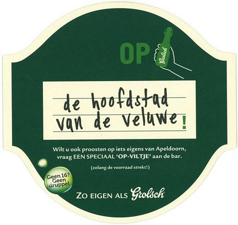 Proost op - Apeldoorn — voorkant