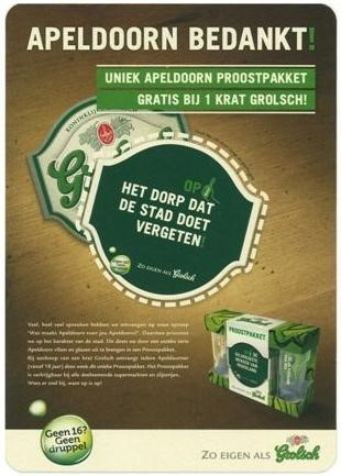 Apeldoorn bedankt