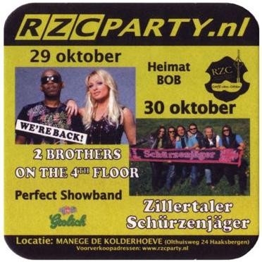 RZC Party — voorkant