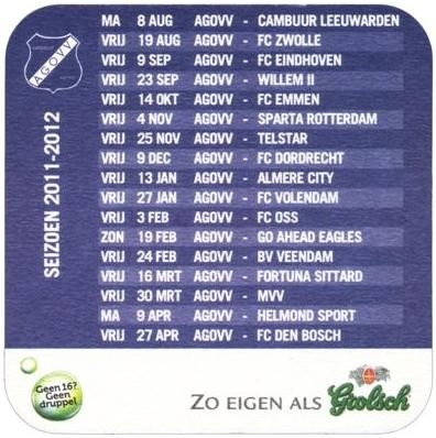 AGOVV Seizoen 2011-2012 — voorkant