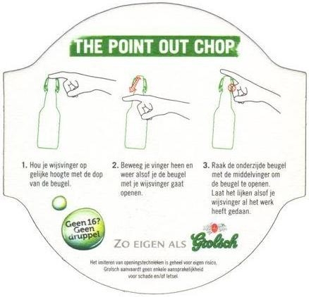 The point out chop — voorkant