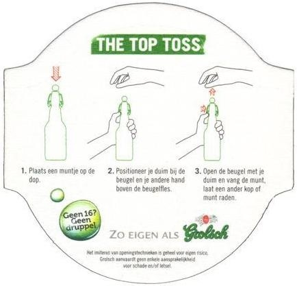 The top toss — voorkant