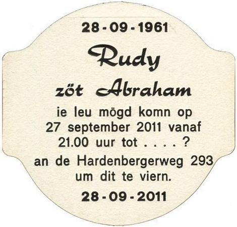 Privé - Rudy — voorkant