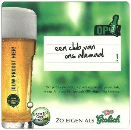 Op een club