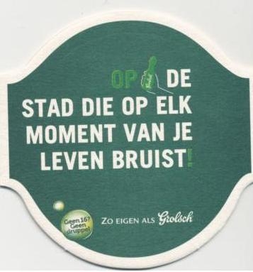 Op de stad — voorkant