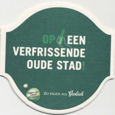 Op een verfrissende oude stad — voorkant
