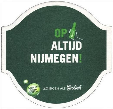 Op altijd Nijmegen — voorkant