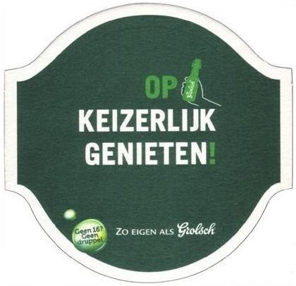 Op keizerlijk genieten — voorkant