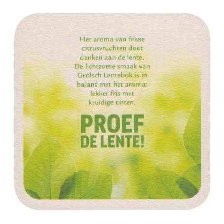 Lentebok — voorkant